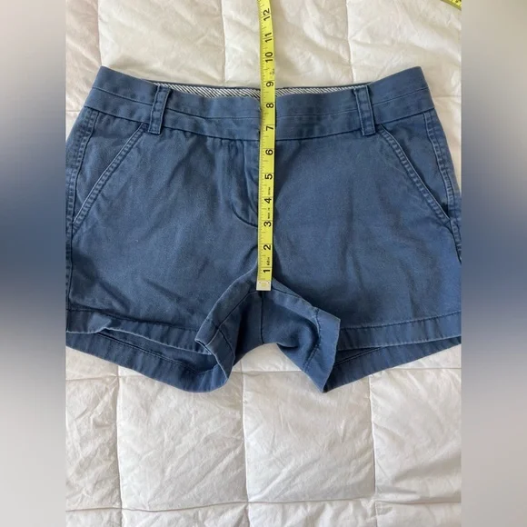 J. Crew Blue Chino Shorts - Picture 4 of 9